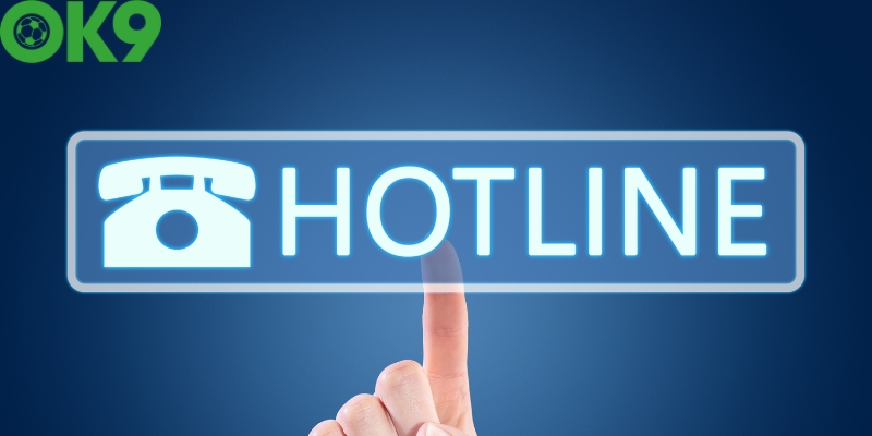 Liên hệ OK9 qua phương thức Hotline