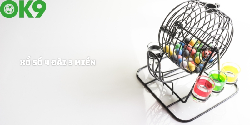 Xổ số 4 đài 3 miền Bắc - Trung - Nam